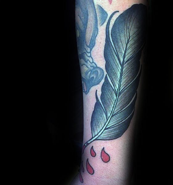 tatuaje pluma estilografica 65