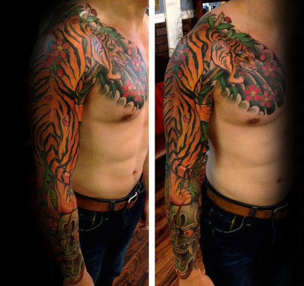 tatuaje tigre japones 03