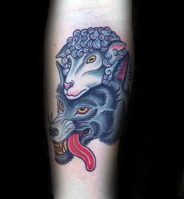 tatuaje vestido de oveja 63