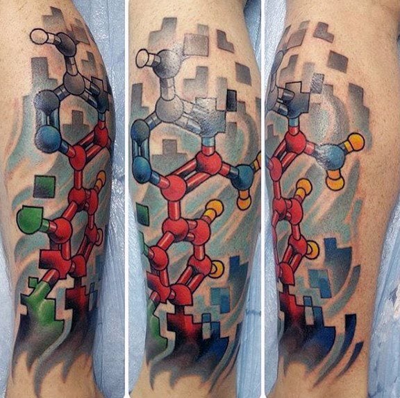 tatouage chimie 11