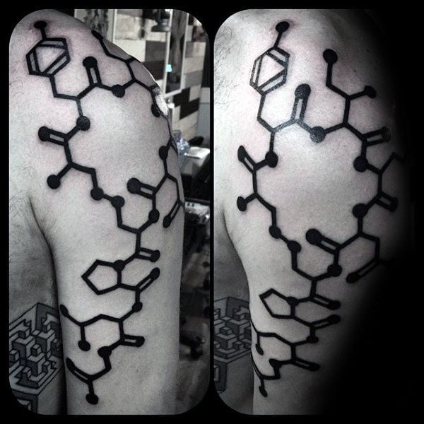 tatouage chimie 121