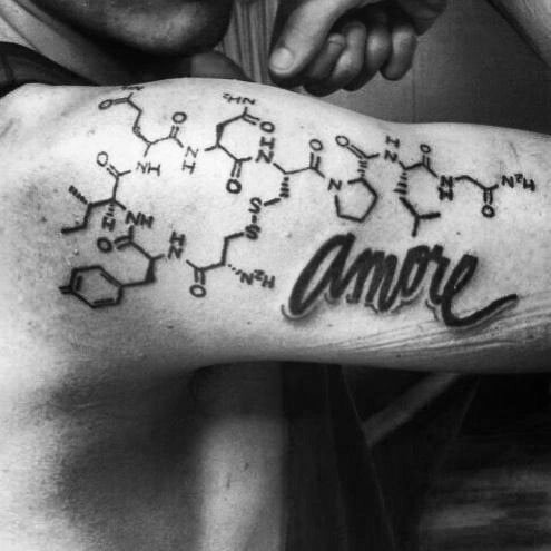 tatouage chimie 123