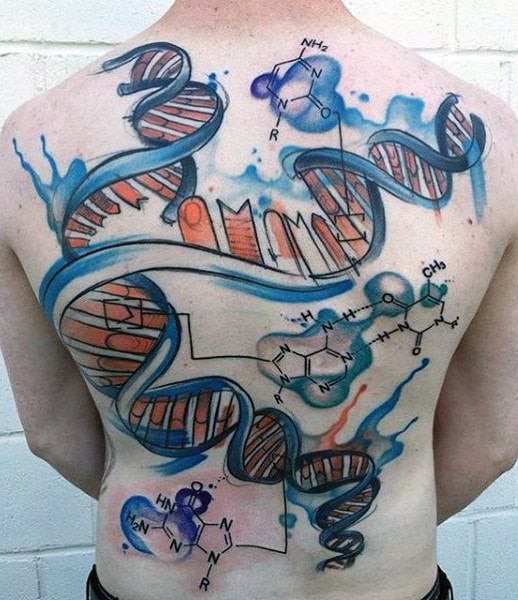 tatouage chimie 133