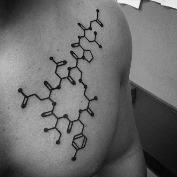 tatouage chimie 135