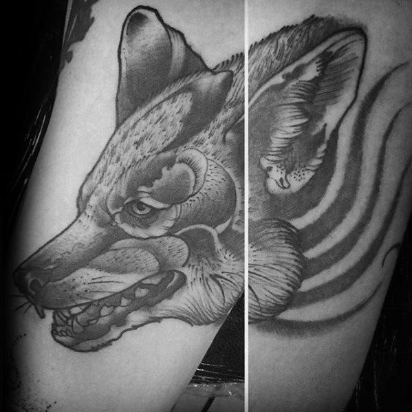 tatouage coyote 51