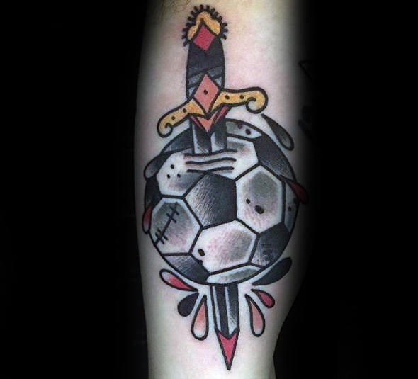 tatouage football 05