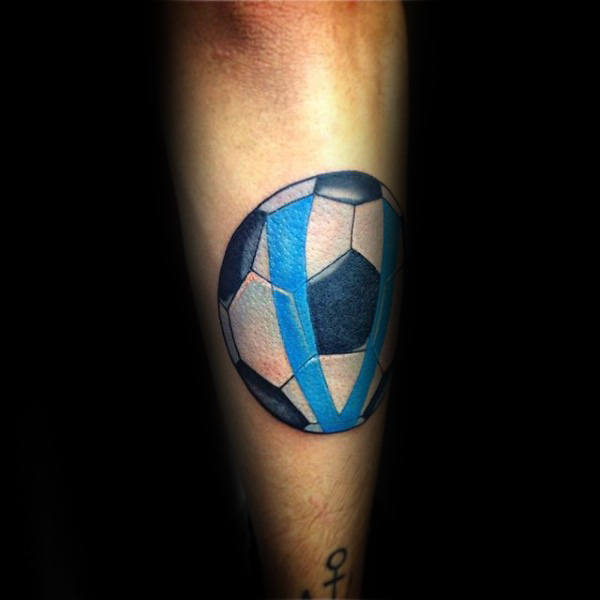 tatouage football 95