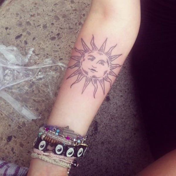 tatouage soleil 175