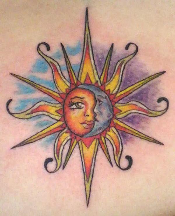tatouage soleil 192