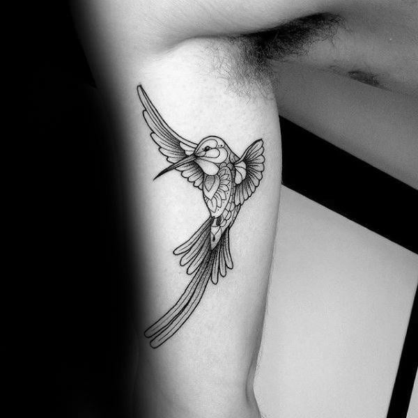 tatouage colibri 122