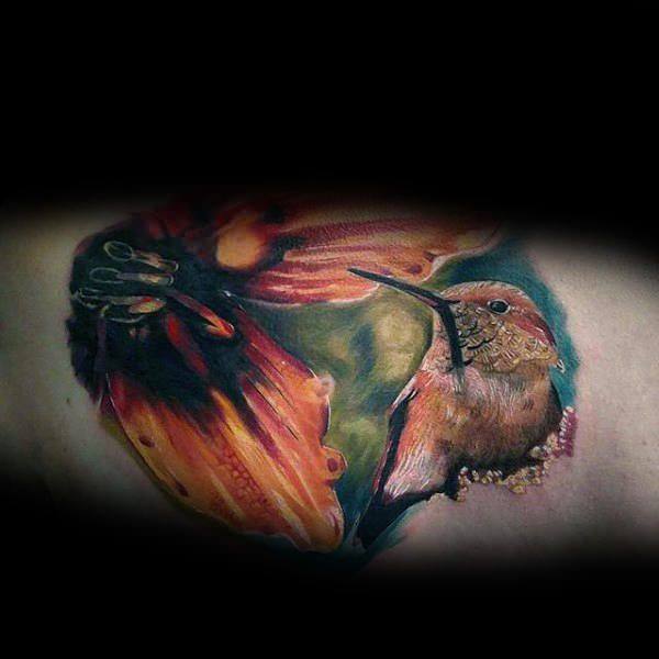 tatouage colibri 125