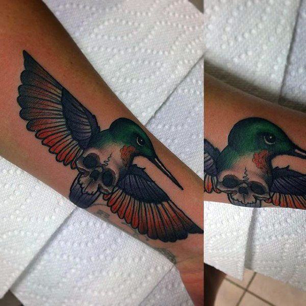 tatouage colibri 237