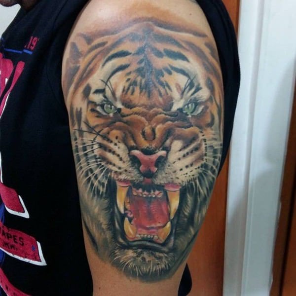 tatouage tiger 121