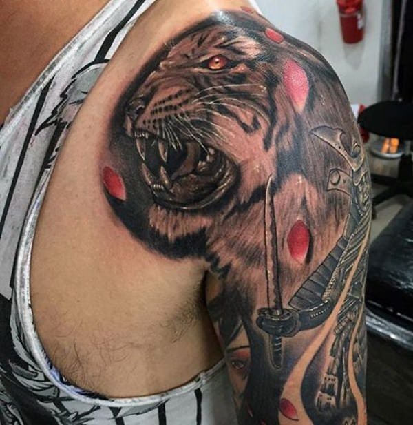 tatouage tiger 160