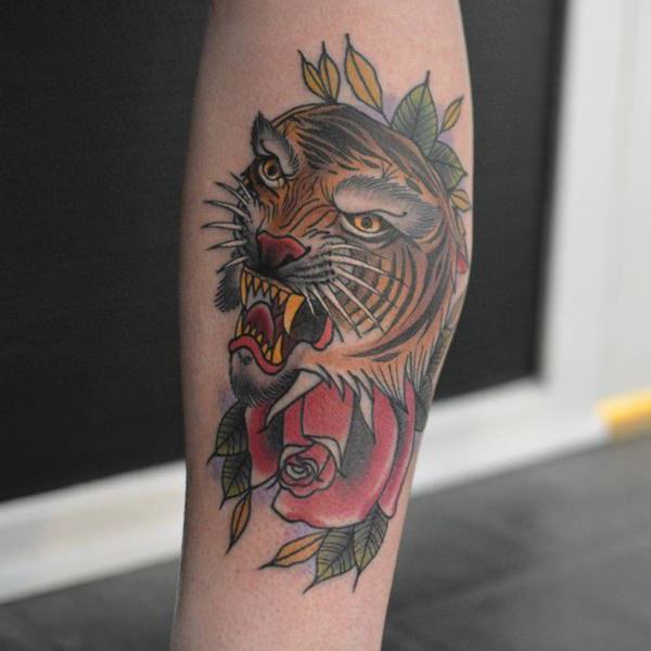 tatouage tiger 213