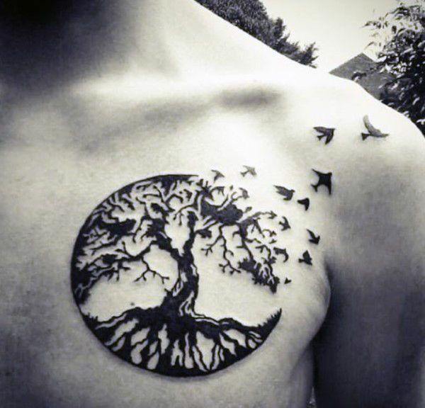 tatouage arbre 137