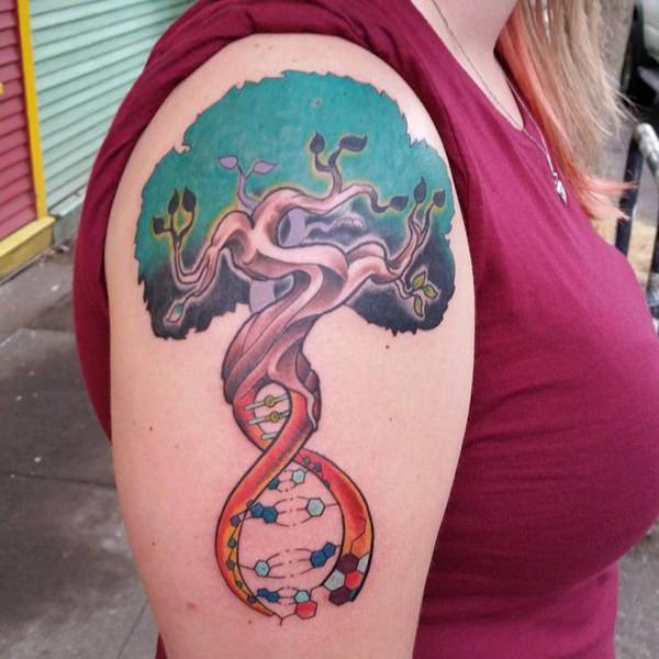 tatouage arbre 167