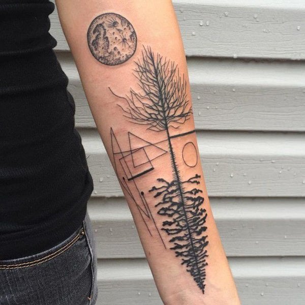 tatouage arbre 172