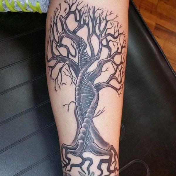 Babou Tattoo - Arbre Chakra, fort en symboliques comme