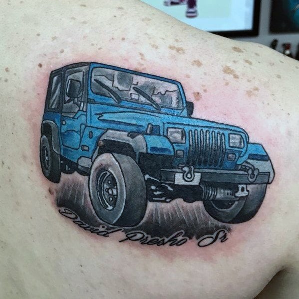 tatouage jeep 122