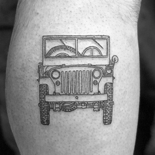 tatouage jeep 134