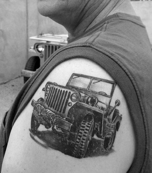 tatouage jeep 24