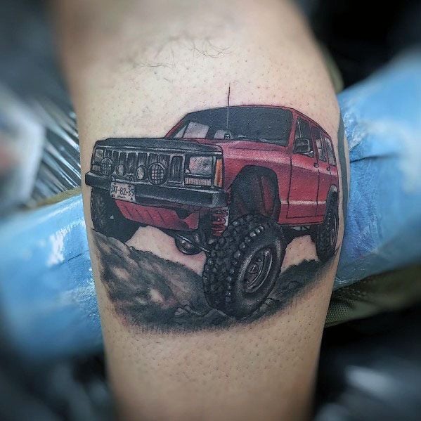 tatouage jeep 84