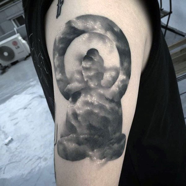 tatouage nuage 33