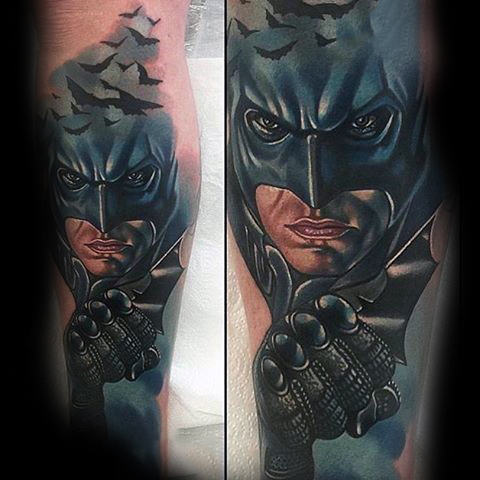 tatouage batman 109