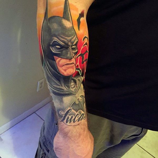 tatouage batman 127
