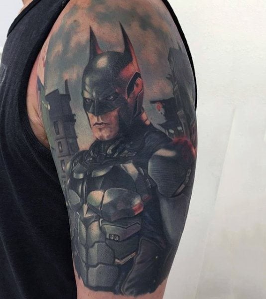 Tatouage de Batman: Significations, dessins et motifs les plus tatoués