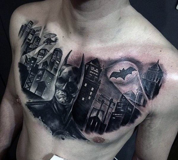 tatouage batman 141
