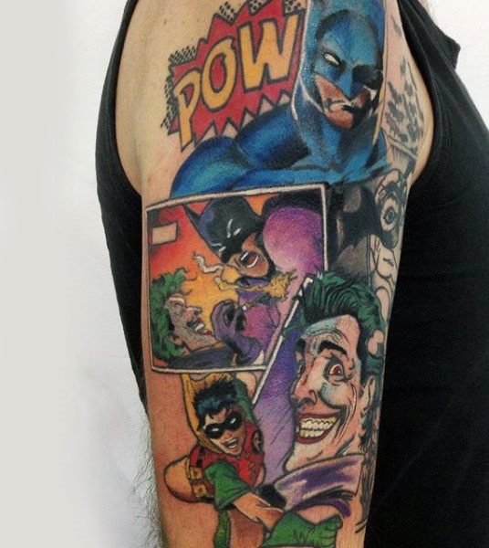 tatouage batman 15