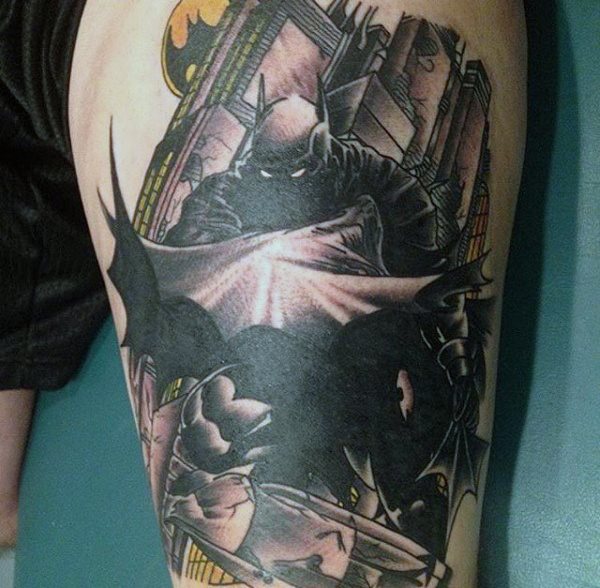 tatouage batman 165