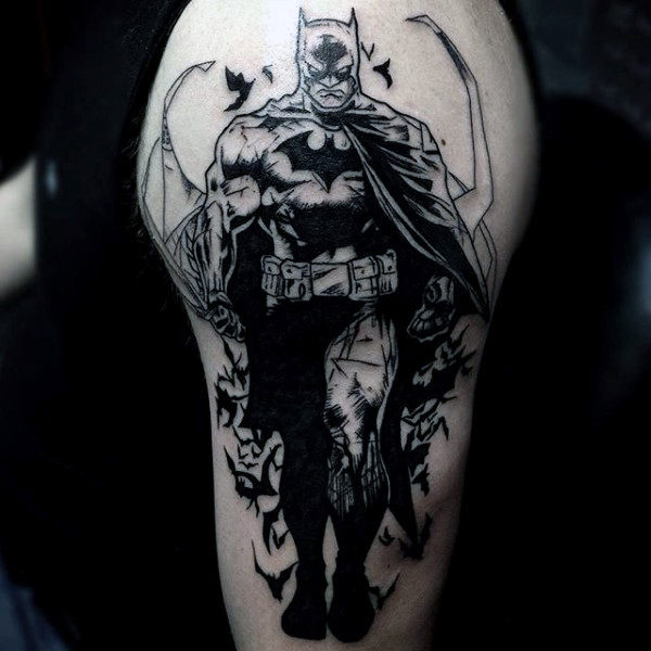 tatouage batman 17