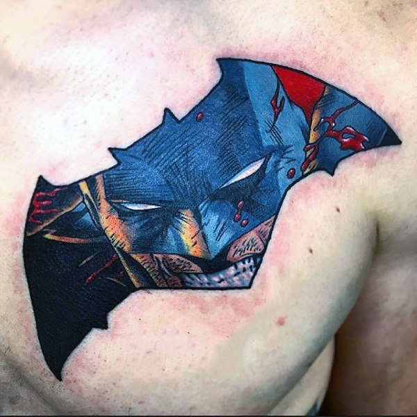 tatouage batman 191