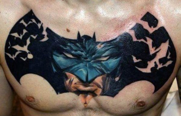 tatouage batman 195