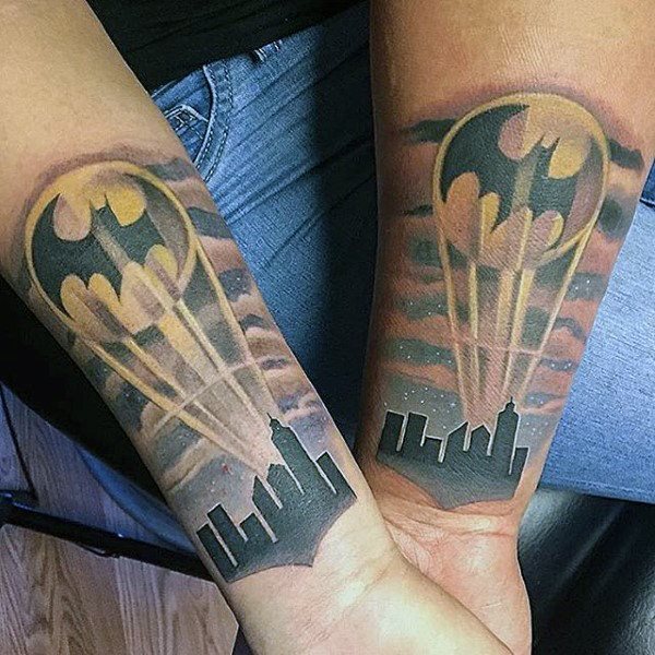 tatouage batman 37