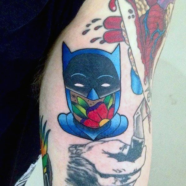 tatouage batman 39