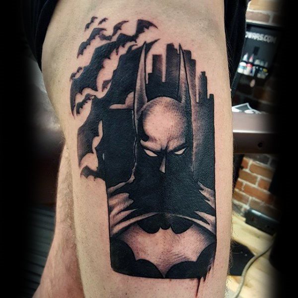tatouage batman 53