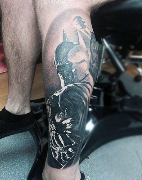 tatouage batman 55