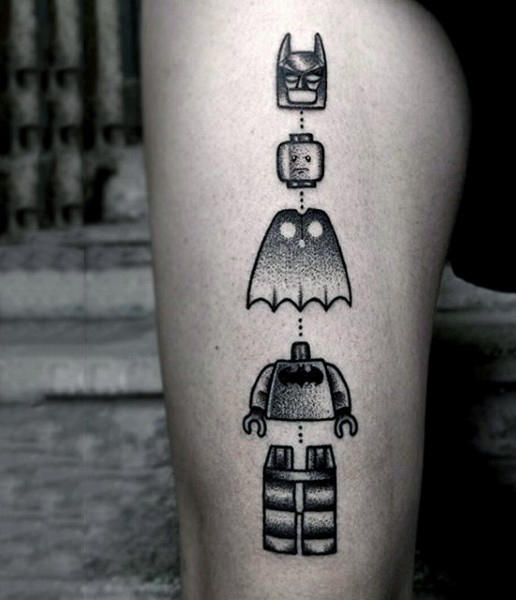 tatouage batman 75