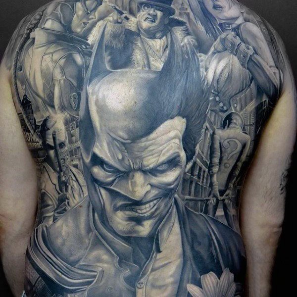 tatouage batman 81