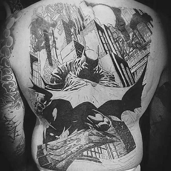 tatouage batman 83