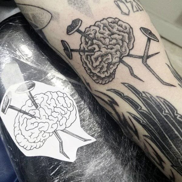 tatouage cerveau 21