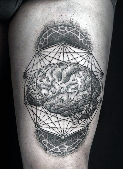 tatouage cerveau 57