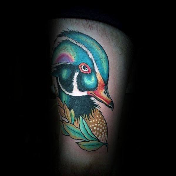 tatouage canard 246