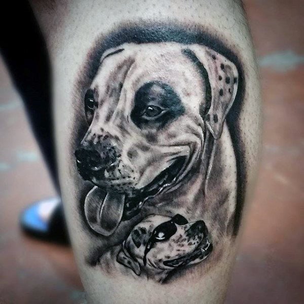 tatouage chien 68