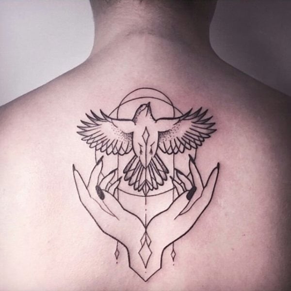 tatouage colombe 206