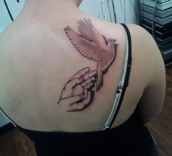 tatouage colombe 294